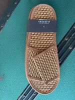 Pantofole in materiale intrecciato taglia L nuove