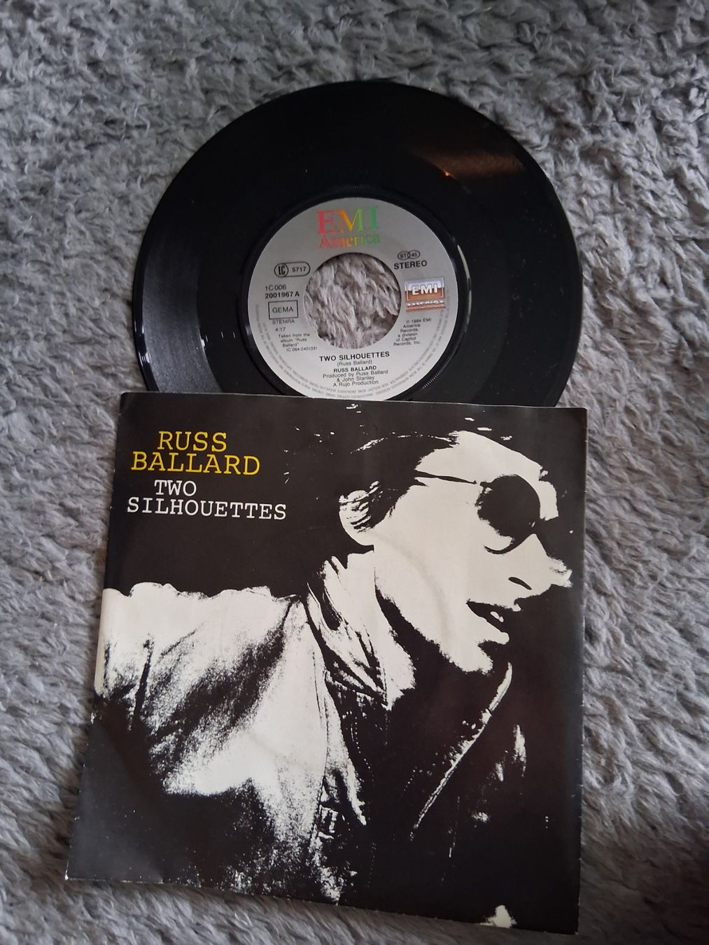 Dischi in vinile: RUSS BALLARD       TWO SILHOUETTES        7NER SINGLE – Usato da Wetzikon ZH venduto da Ramones01