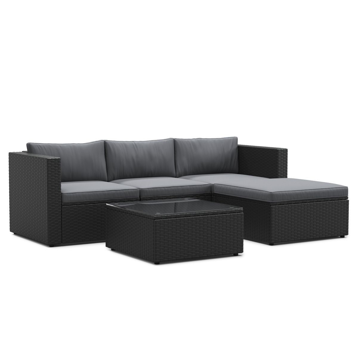 Poltrone: Rattanlounge anthrazit – Nuovo e nell'imballaggio originale da Zug venduto da Cheap-Shop 1