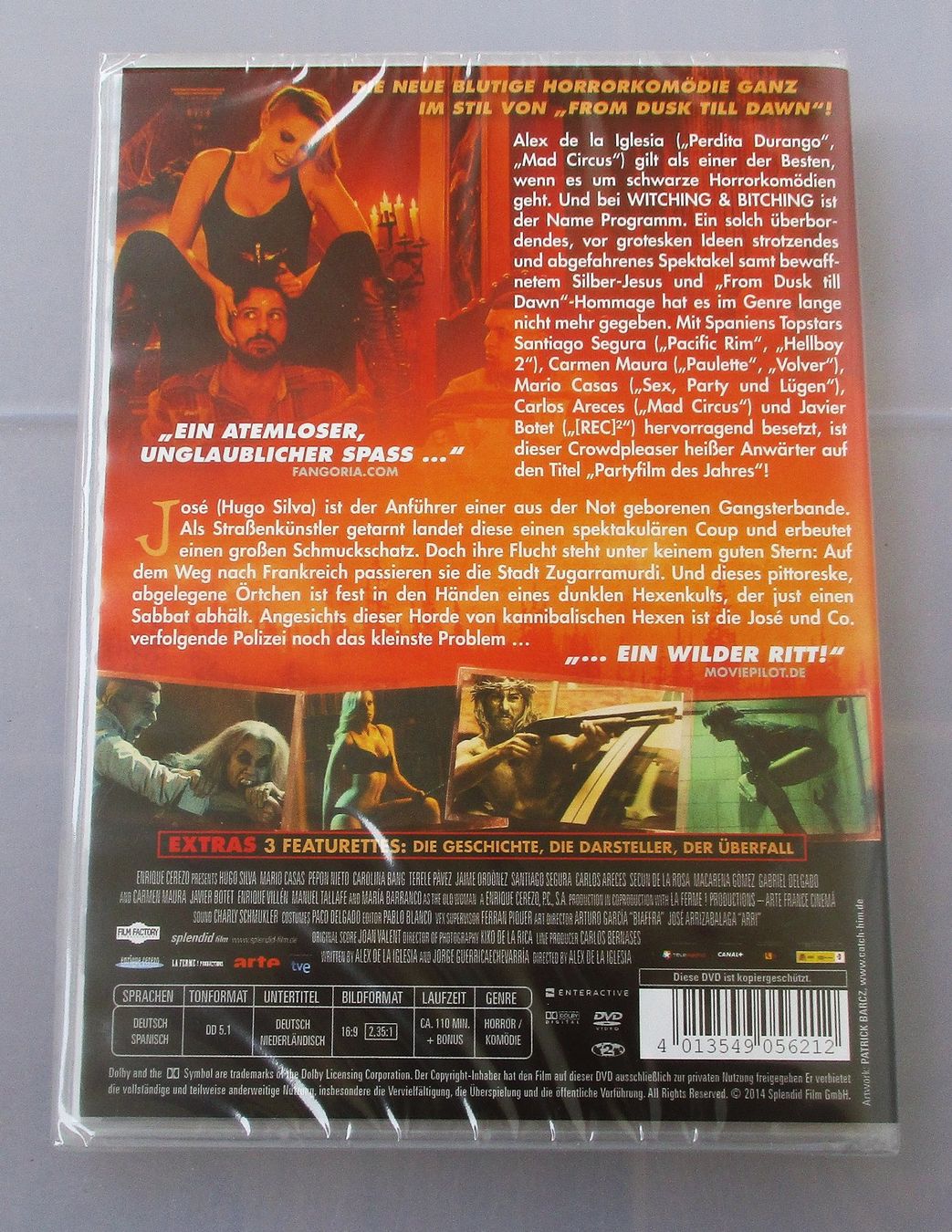 Tous les DVDs: WITCHING & BITCHING - Alex De La Iglesia NEU/OVP – Neuf avec emballage d'origine à Wattwil par Muriel10 1