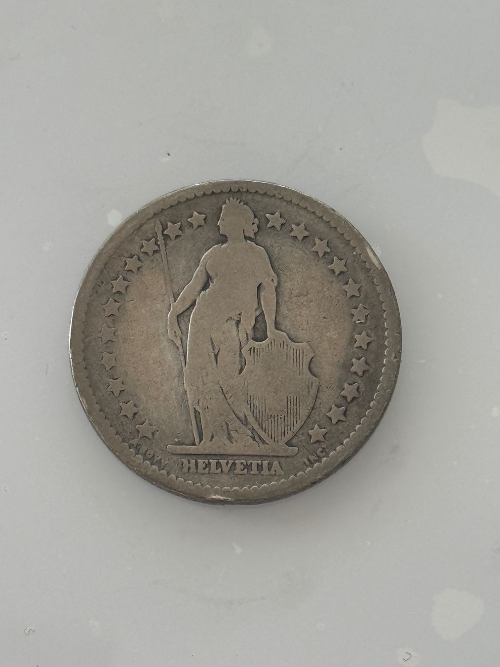 Alle Münzen: 2 Franken 1886  Rar – Gebraucht aus Wallisellen von SWISS_SILVER1 1