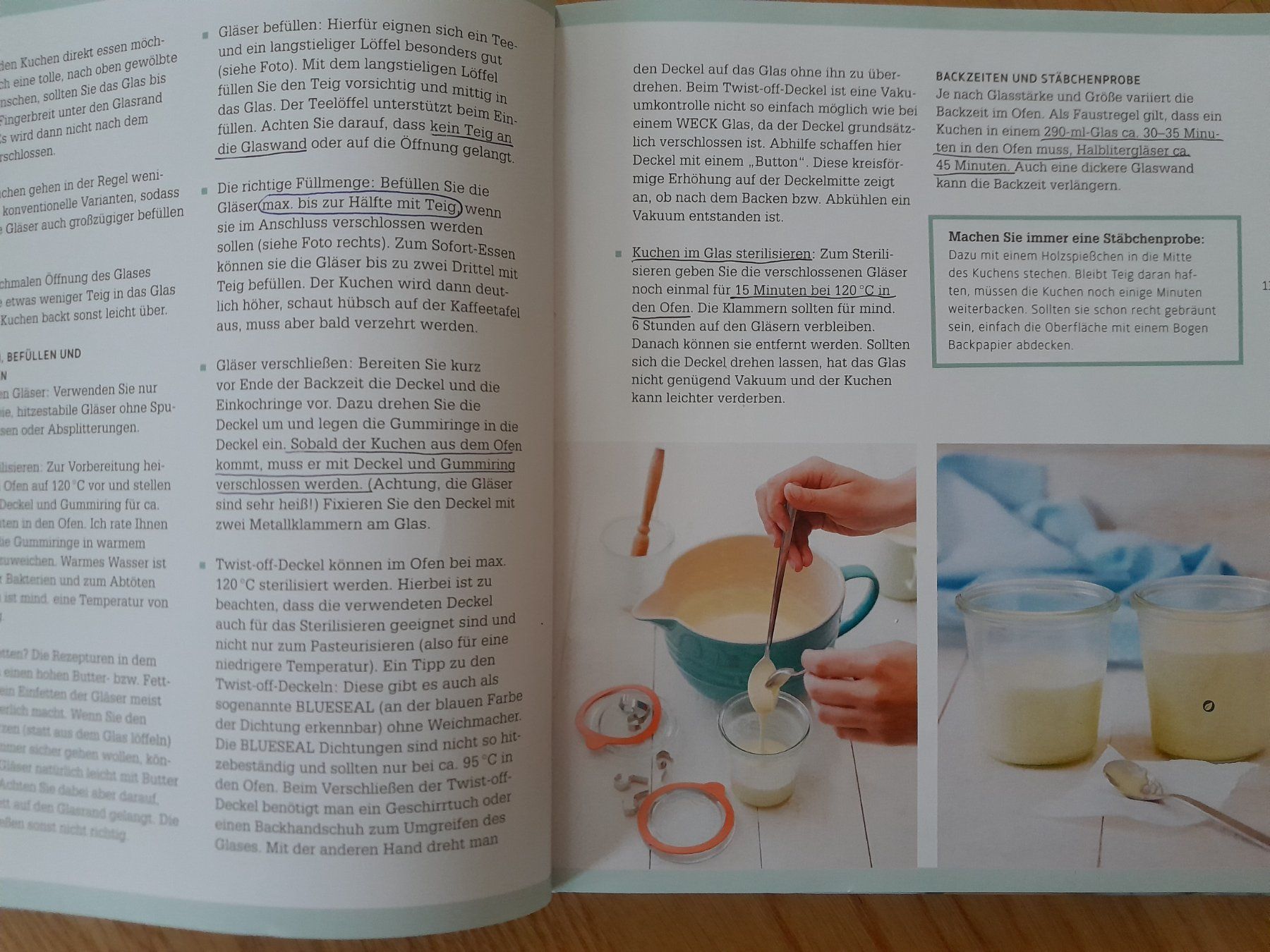 Libri: Backbuch: "Frischer Kuchen auf Vorrat" von Sandra Haslbeck – Usato da Grüningen venduto da jadranko 2