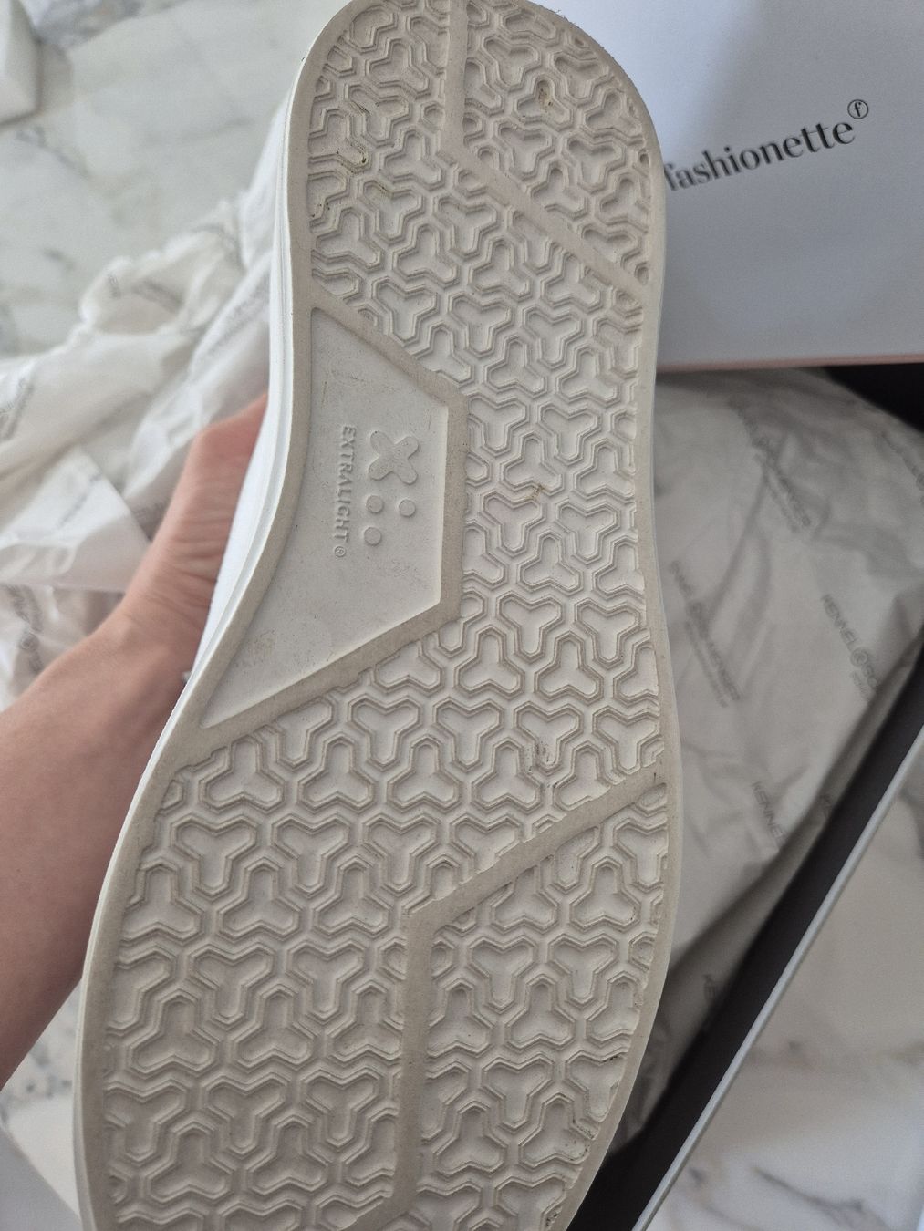Kennel + Schmenger Scarpe da donna: Kennel & Schmenger Sneaker Weiss Gr. 39 Echtleder – Usato da Niederrohrdorf venduto da Sistarr 5