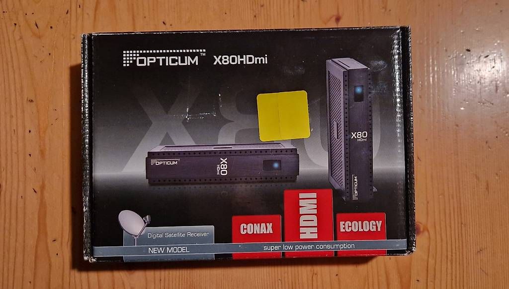 Ricevitori: OPTICUM X80HDmi Digital Satellite Receiver – Usato da Bennau venduto da wes_9p8j