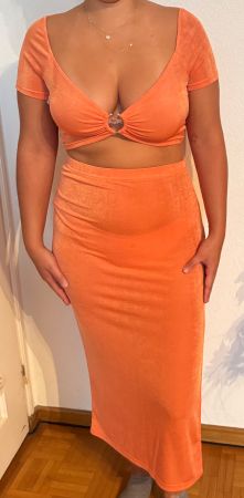 Ensemble orange chic