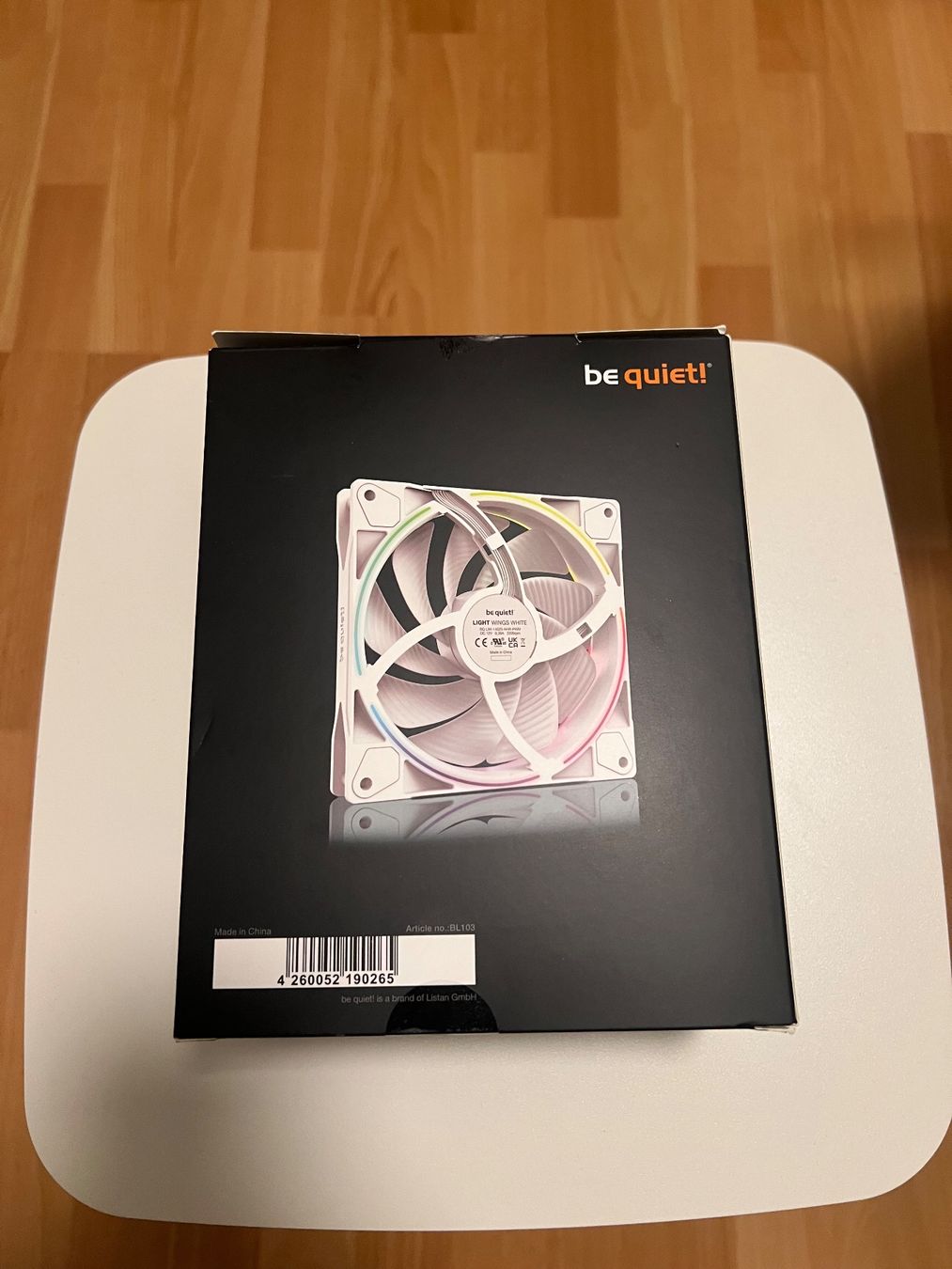 beQuiet! Custodie: be quiet! Light Wings High Speed white – Usato da Uster venduto da Ledronnie 2