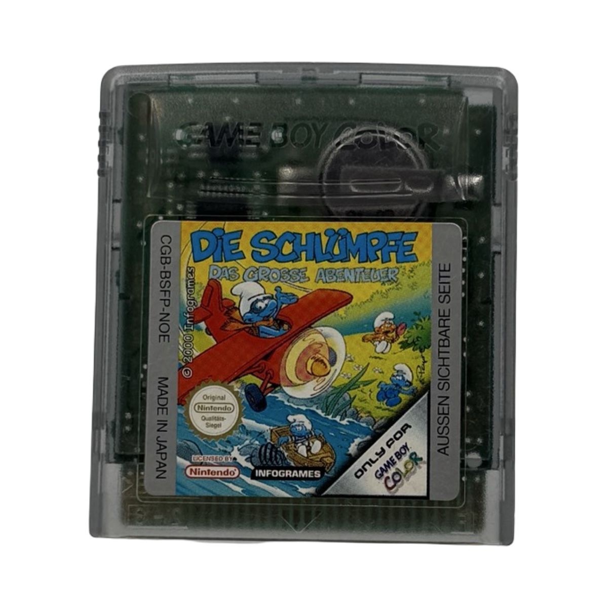 Nintendo Giochi: Game Boy Color - Die Schlümpfe - Das Grosse Abenteuer – Nuovo (secondo la descrizione) da Basel venduto da Melee
