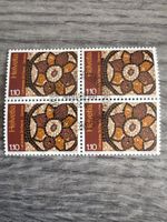 Schweiz Briefmarken Helvetia 1.10, Viererblock, Top!