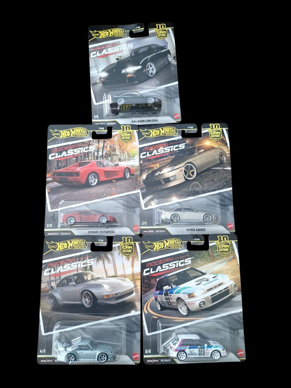 Hot Wheels Modellini d'auto: Hot Wheels Premium Set Modern Classic 2026 – Nuovo e nell'imballaggio originale da Adlikon venduto da Mmartin0