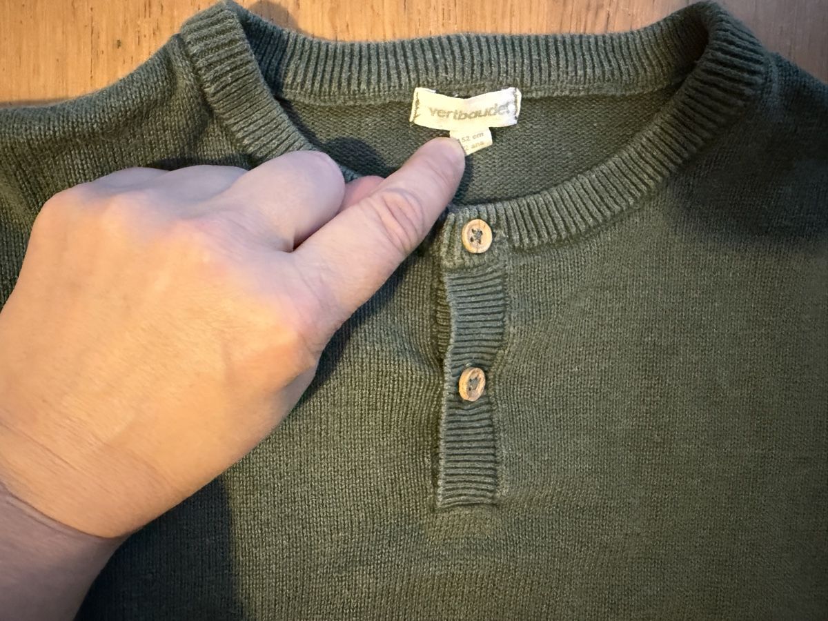 Maglioni & Felpe: Feinstrickpullover olivgrün Gr. 152 (eher 140) vertbaudet – Usato da Aarau venduto da Tam6 1