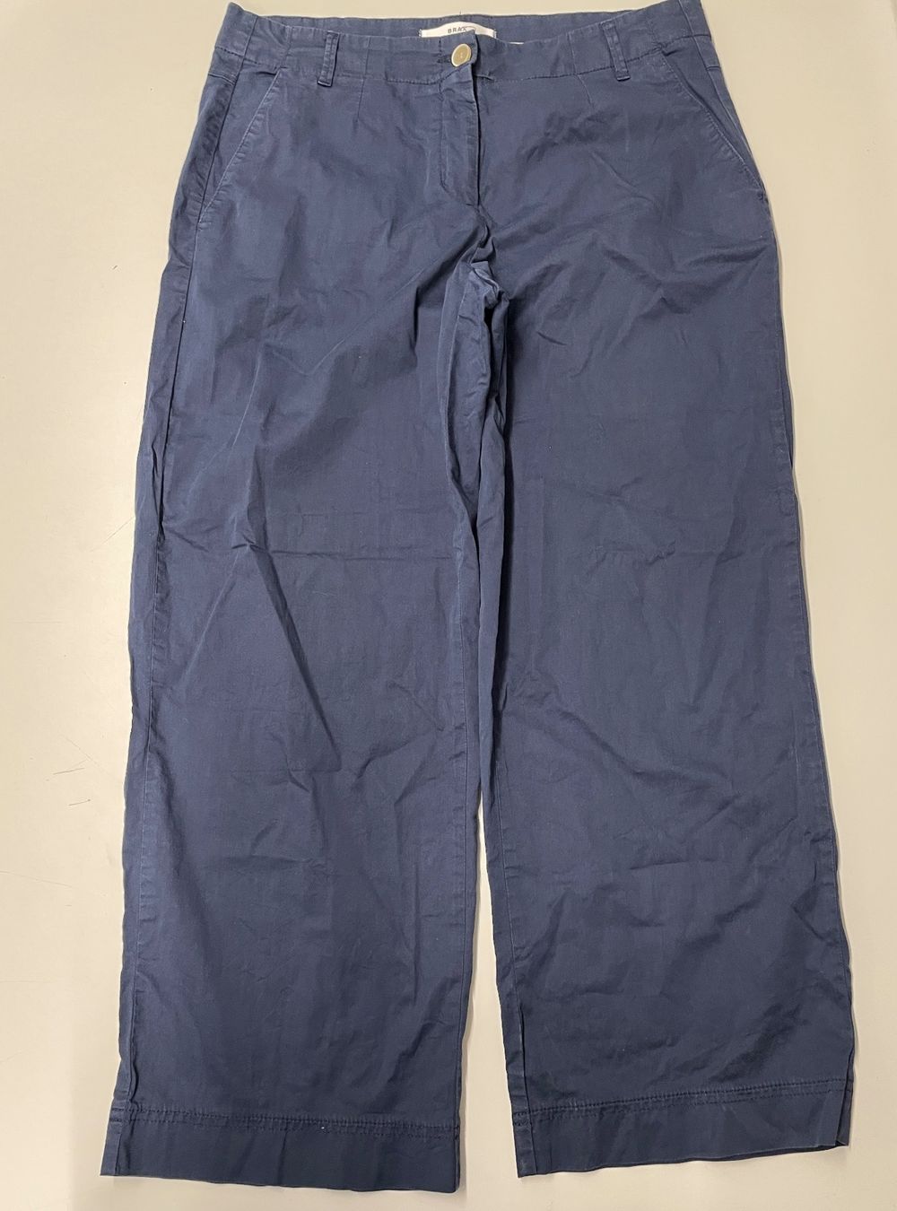 Brax Pantaloni: BRAX pantalon marine 38 – Usato da Lausanne venduto da PlusValue_Lausanne