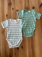 2x Bodys-kurzarm Gr. 50/56 Smile für Baby