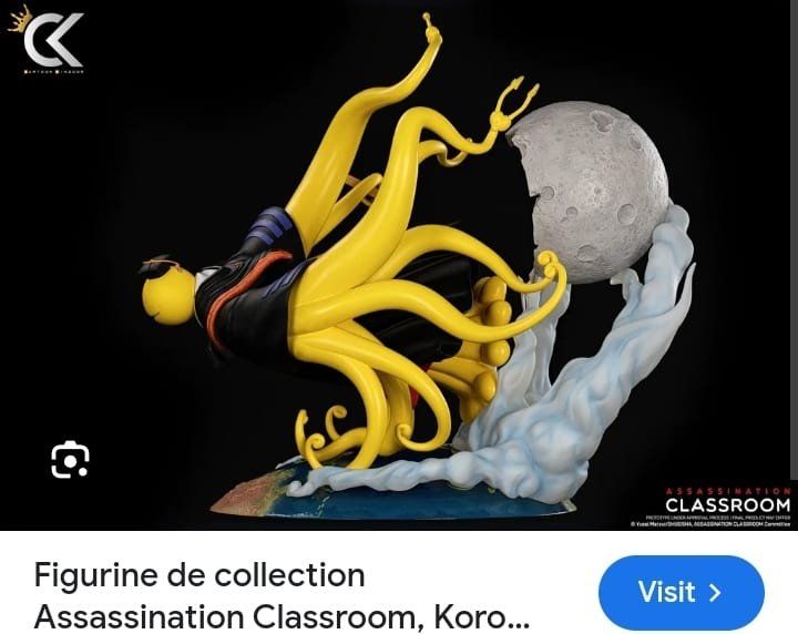 Statuette: Figurine Koro Sensei Assassination Classroom neuf – Nuovo e nell'imballaggio originale da Genève venduto da BruceKampbell 1