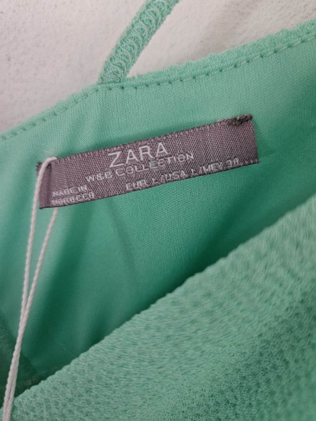 Zara Top: Zara NEU Sommertop, Gr.M/L mintgrün – Nuovo (secondo la descrizione) da Schaffhausen venduto da Greendays 4