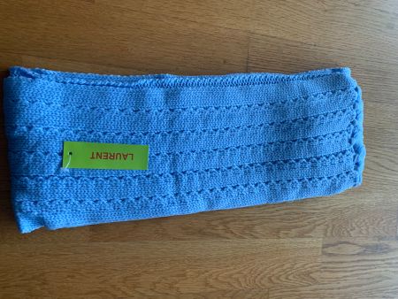 ♥ Blauer Schal / Scherpe - Winter * NEU *