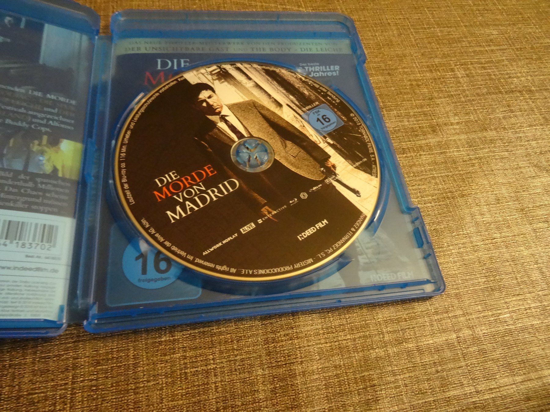 Tutti i DVDs: Blu-ray Die Morde von Madrid – Usato da Olten venduto da Disc-Verkauf 1