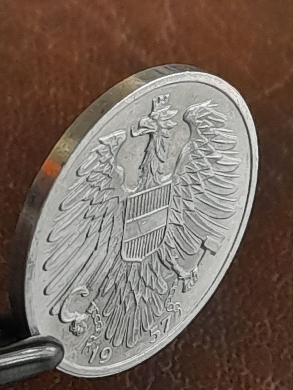 Tutti le monete: 1 Schilling 1957 Österreich  – Usato da Basel venduto da Basel_20 1