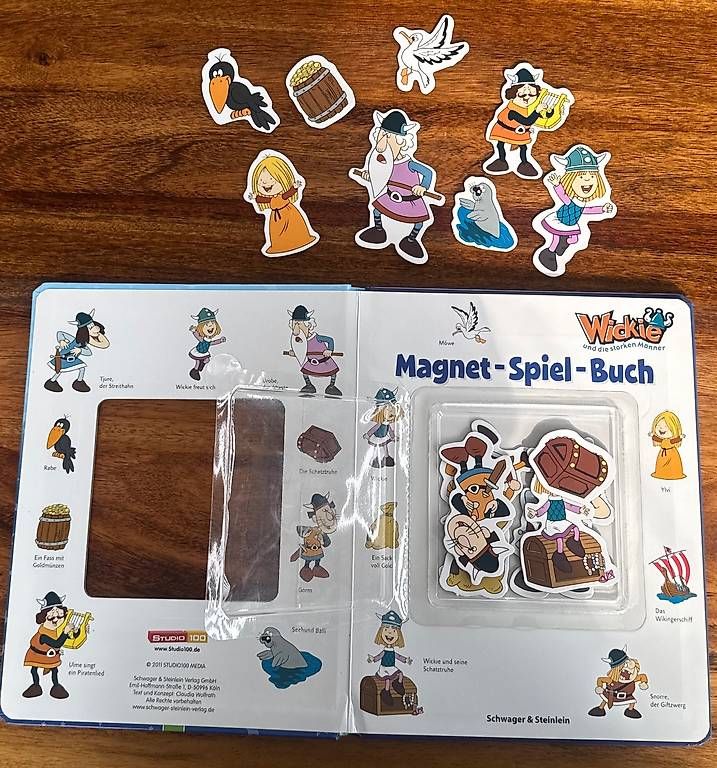 Calamite: Magnet-Spiel-Buch mit 16 Magneten – Usato da Solothurn venduto da mel_ywc7 1