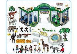 Playmobil Tierpark mit vielen zusätzlichen Tieren und Bäumen
