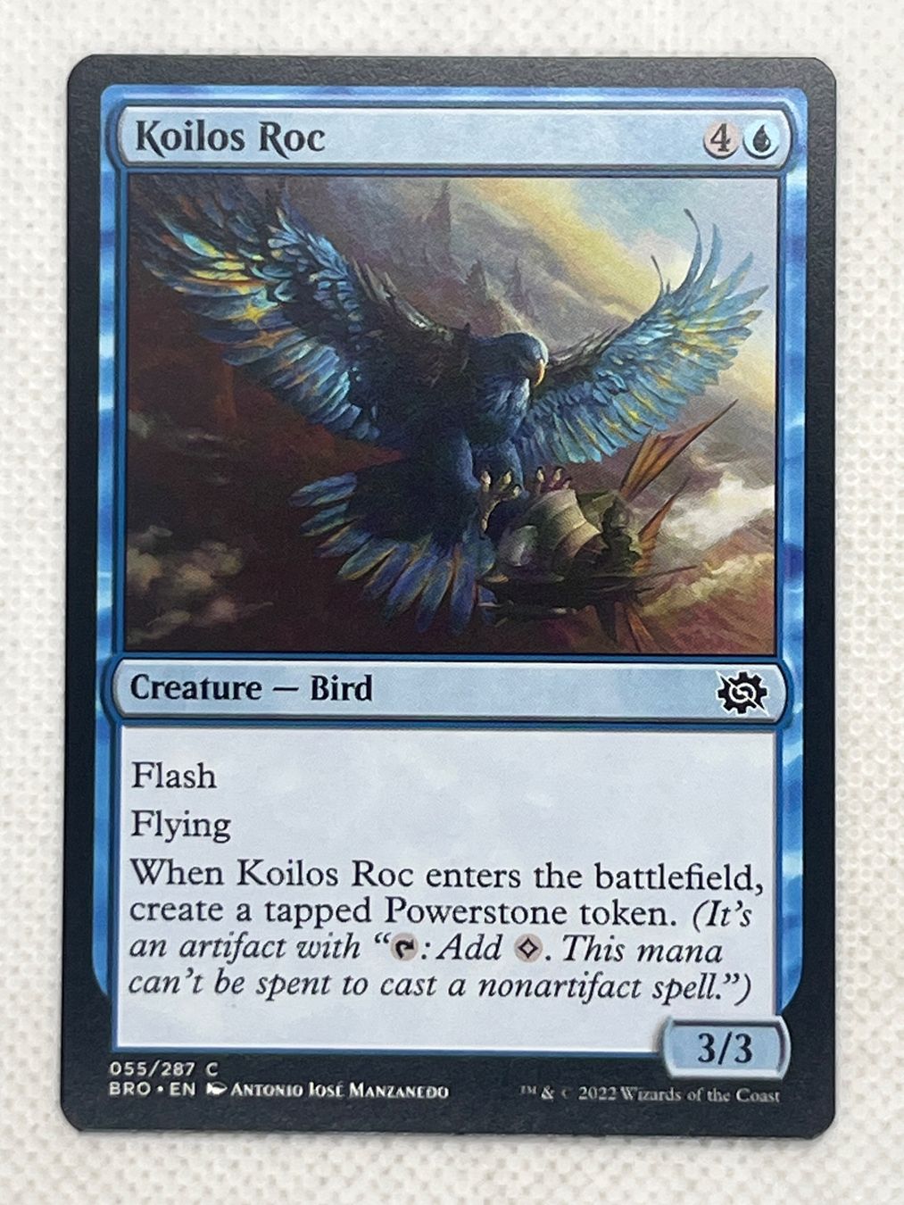Magic The Gathering Sammelbilder & Trading cards: Seltene Magic Karte: Koilos Roc – Gebraucht aus Hinterkappelen von Kim1992