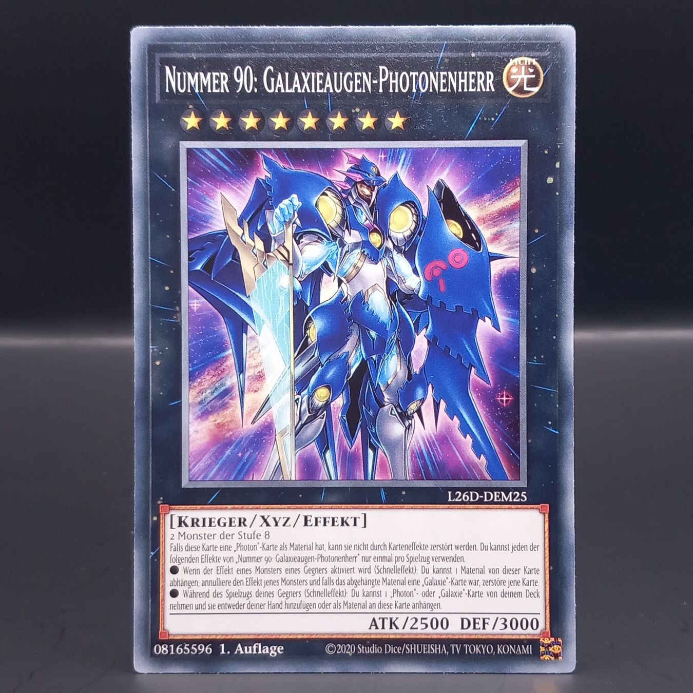 Yugioh Sammelbilder & Trading cards: Nummer 90: Galaxieaugen-Photonenherr - Common - DE – Neu (gemäss Beschreibung) aus Basel von LegacyLink