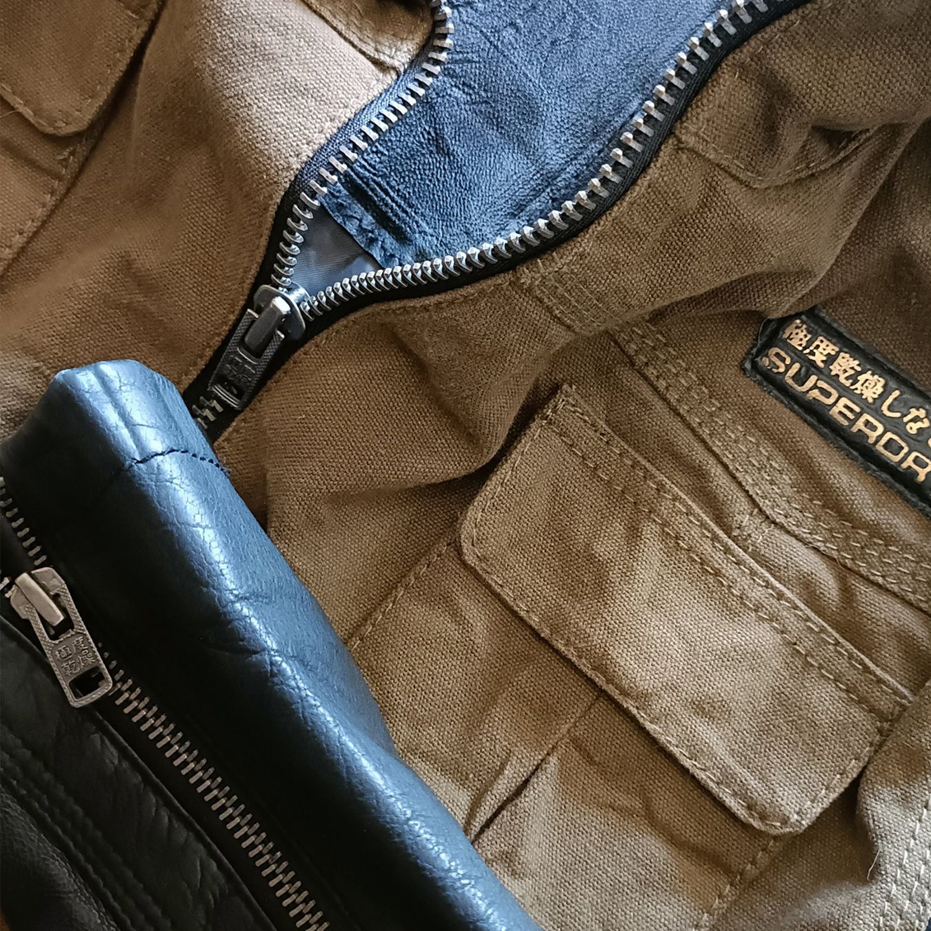 Superdry Jacken: superdry (Stoff/Leder, S) – Gebraucht aus Schübelbach von ar8862-ch