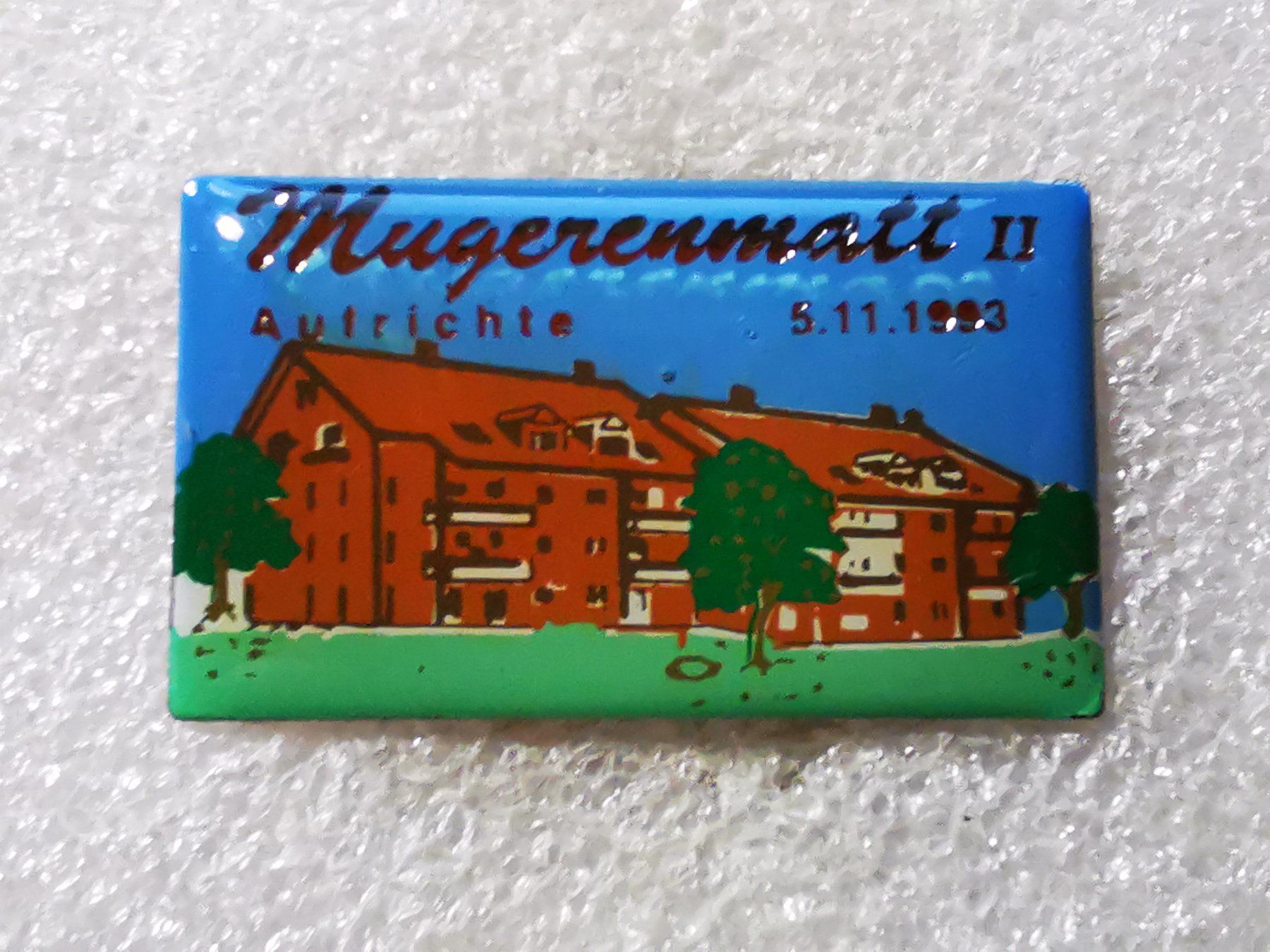 Placchette & Badge: Ansteckpin 90: – Usato da Oppligen venduto da Pin-Fall-Shop