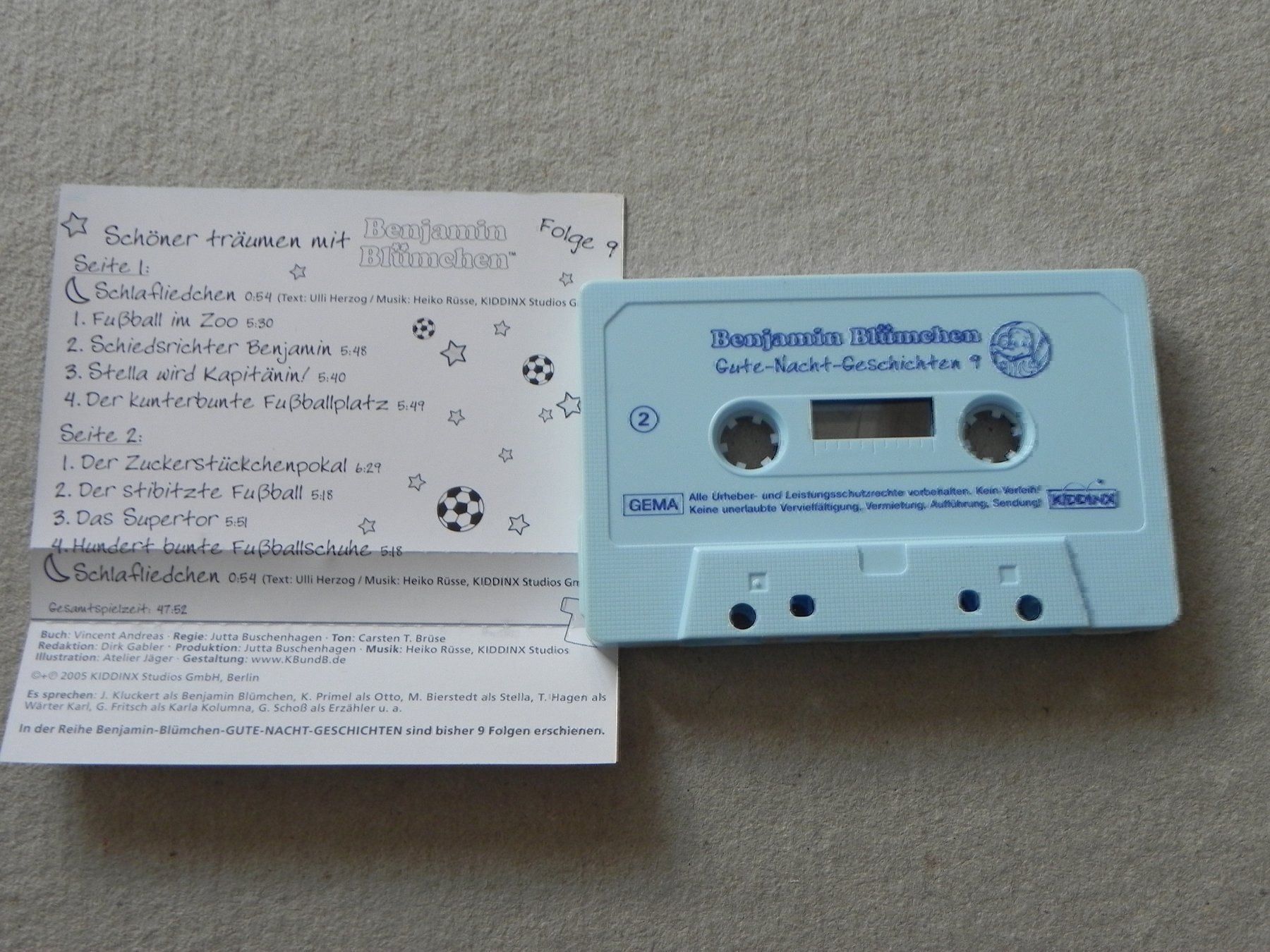 Musicassette: Kult Kinderkassette MC Benjamin Blümchen – Usato da Siebnen venduto da krimsie 2
