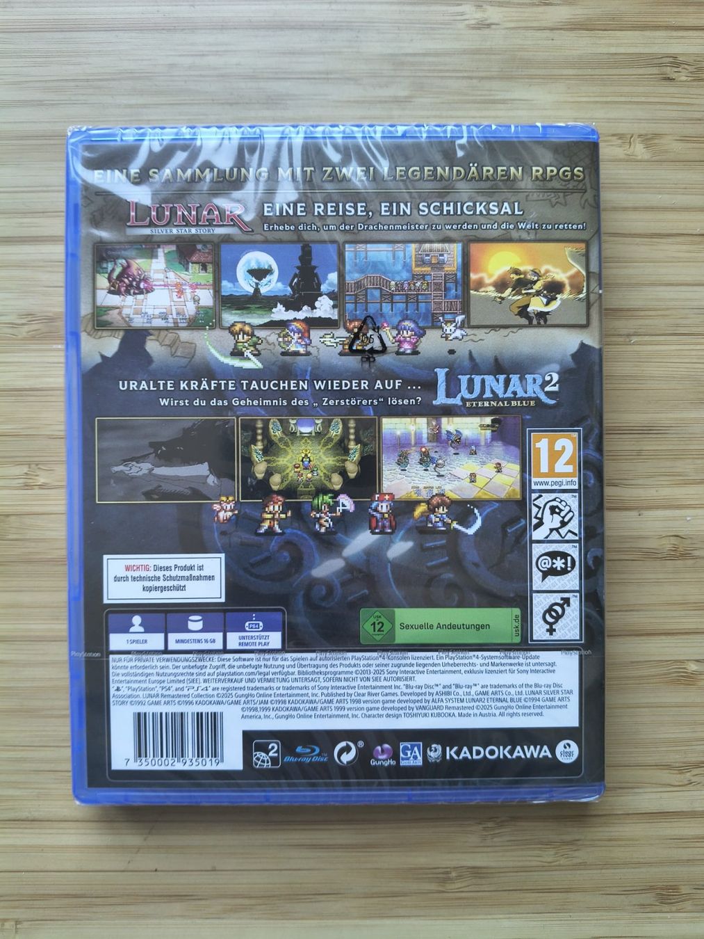 Giochi: Lunar Remastered Collection Sealed (PS 4) – Nuovo e nell'imballaggio originale da Riedholz venduto da ste_96cd 1