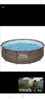 Bestway Pool 360cm in Rattan Optik