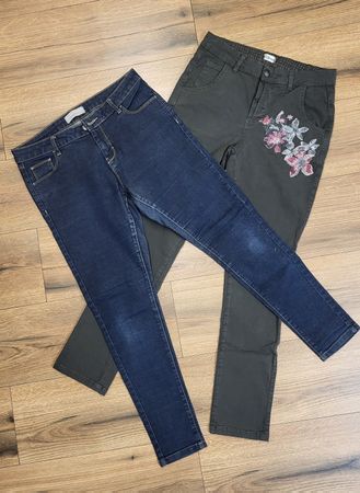 2 Jeans Hosen Mädchen / Damen 170