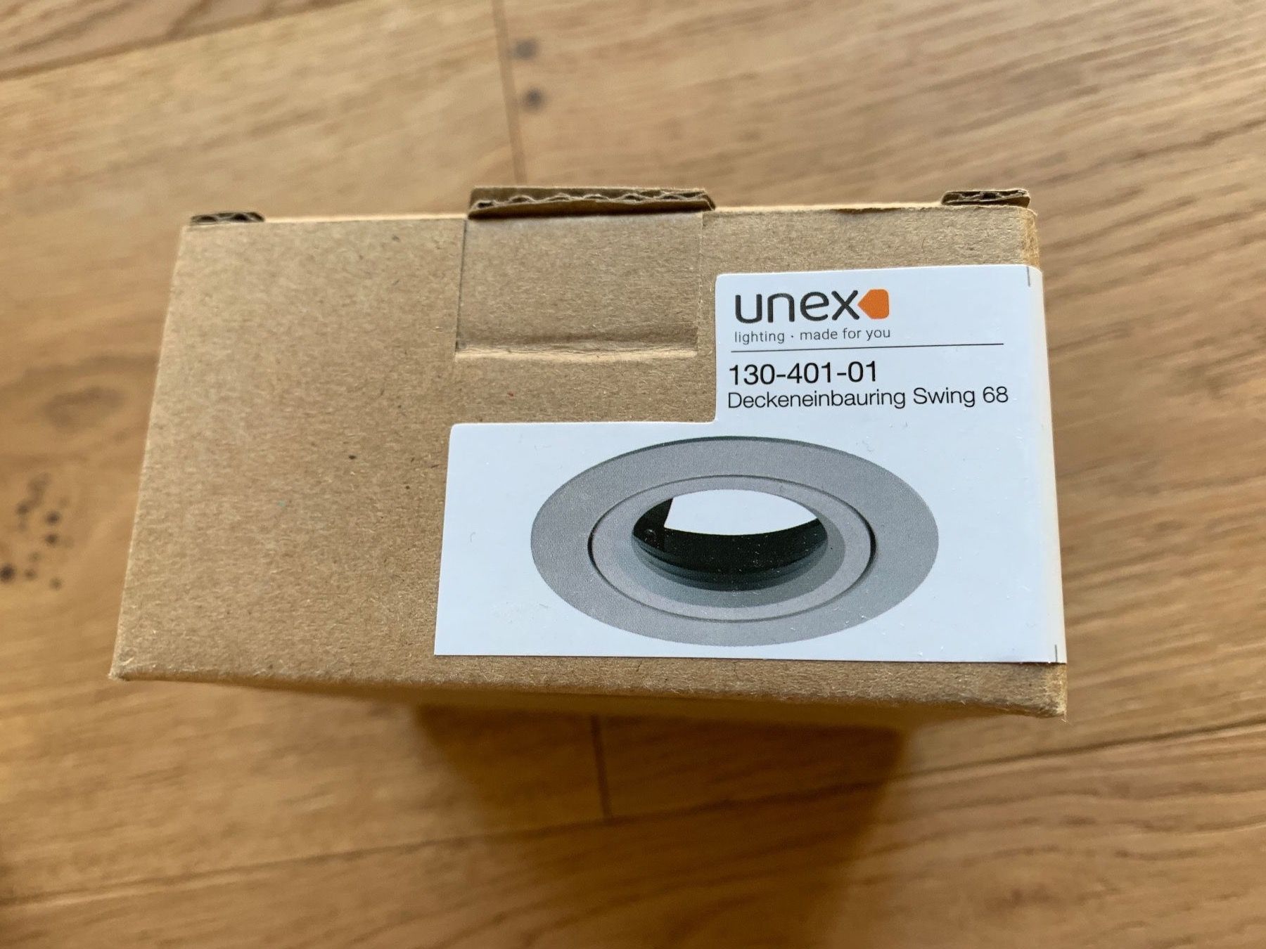 Lampadari & plafoniere: 2 x LED UNEX Deckeneinbauring Swing 68 – Nuovo e nell'imballaggio originale da Bachenbülach venduto da pako91 1