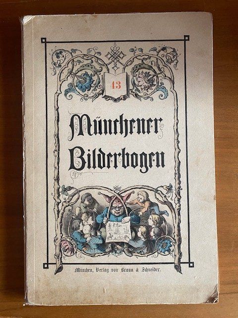 Libri: Münchener Bilderbogen Nr. 43 - Antikes Kinderbuch – Usato da Winterthur venduto da Pedebe