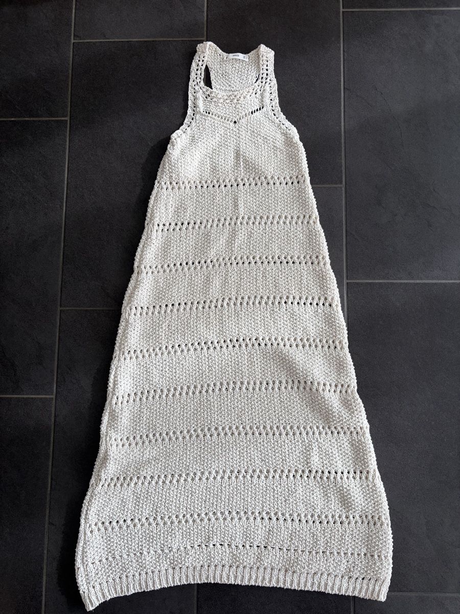 Mango Vestiti: Mango MNG Strickkleid / Häkelkleid Creme Gr. M / Boho – Nuovo (secondo la descrizione) da Schaffhausen venduto da Januanar