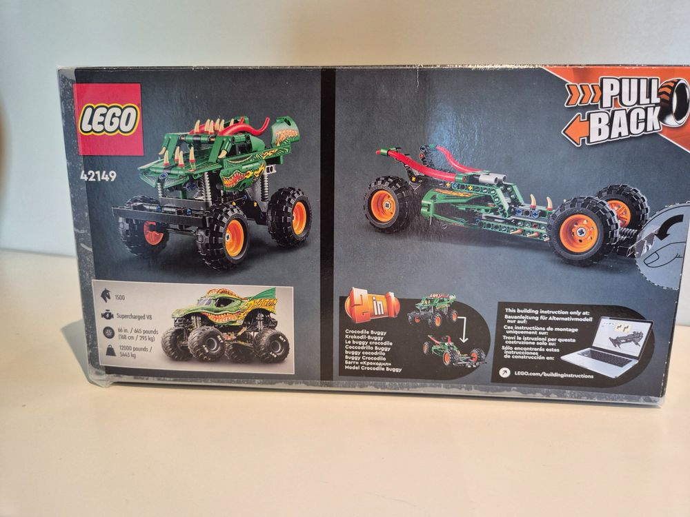 Lego Jouets: LEGO Technic Monster Jam Dragon Nr. 42149 – D'occasion à Dietikon par grafad 1