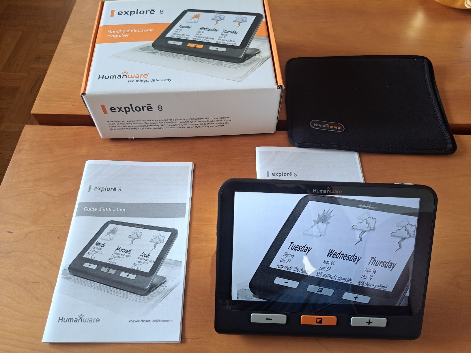 Autres optique: Humanware Elektronische Lupe Explore 8 – D'occasion à Berikon par joker1972