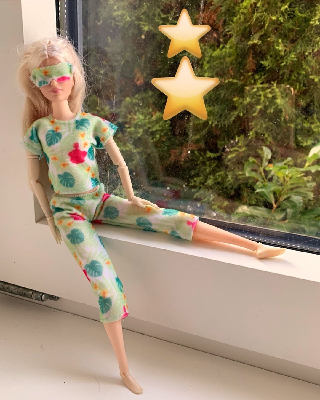 Bambole: BARBIE-PYJAMA MIT SCHLAFMASKE  **NEU** – Nuovo (secondo la descrizione) da Starrkirch-Wil venduto da Evelyne222 1