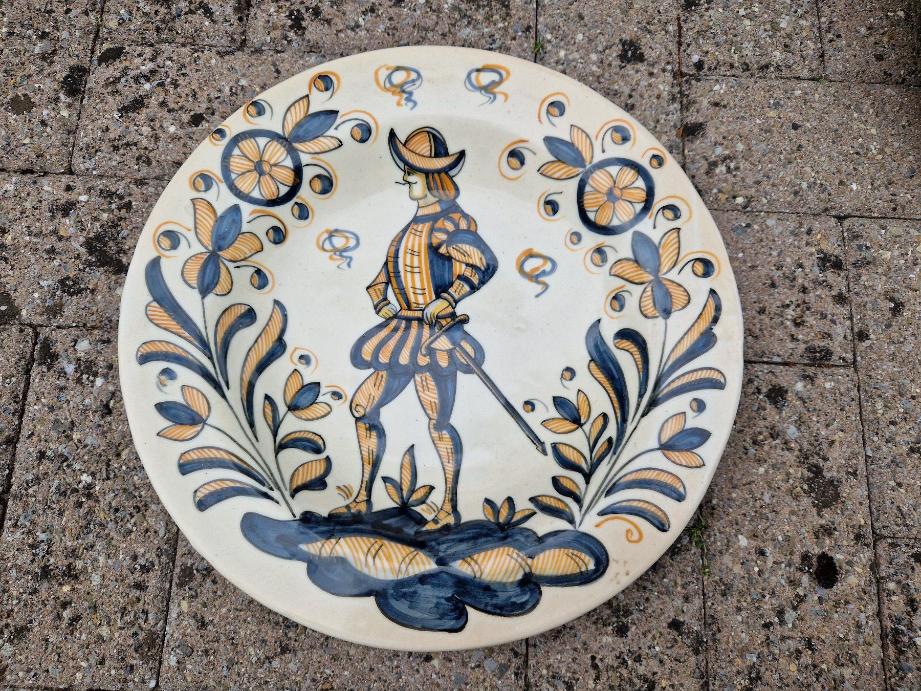 Assiettes: Talavera Teller Spanien Ritter – D'occasion à Seedorf BE par Stibutz 1