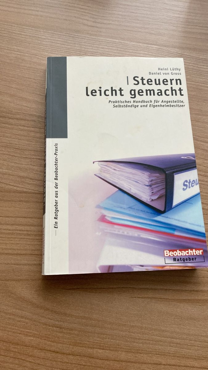 Bücher: Steuern leicht gemacht - Ratgeber – Gebraucht aus Mendrisio von rappoport