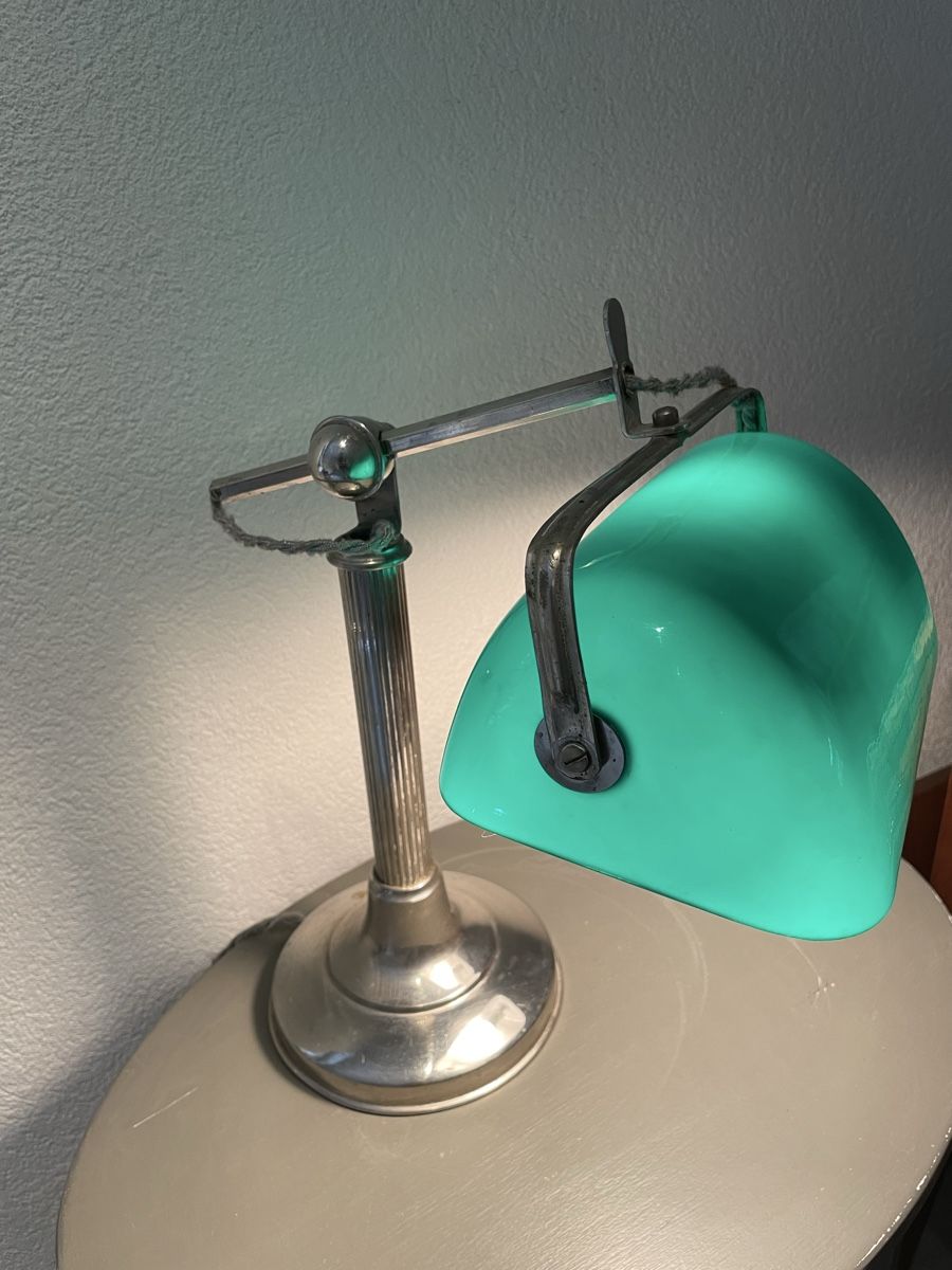 Lampes: Lampe de bureau ancienne  – D'occasion à Lamboing par christopheO