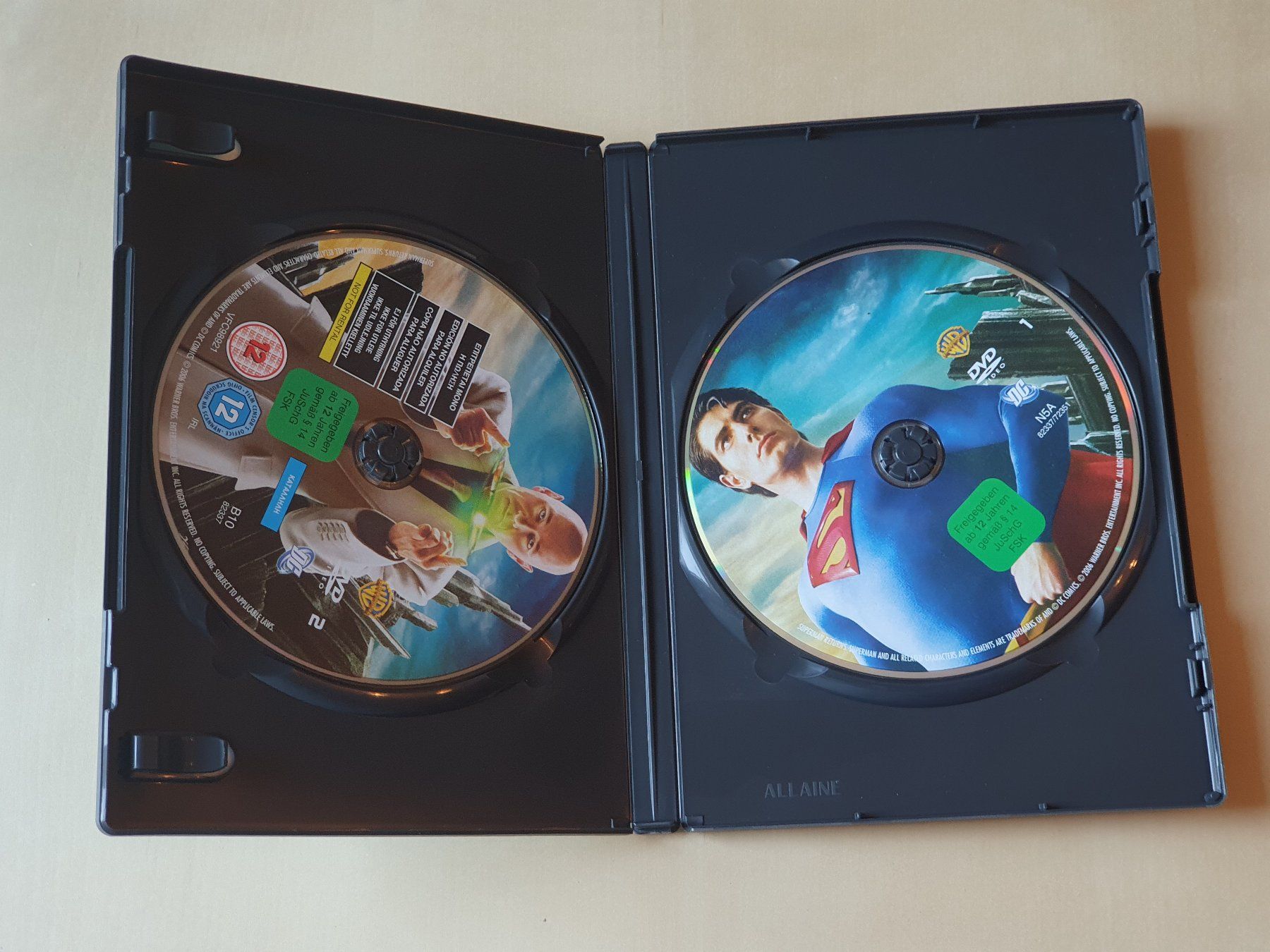 Alle DVDs: Superman Returns 2 DVD's – Gebraucht aus Stansstad von collectorsshop 2