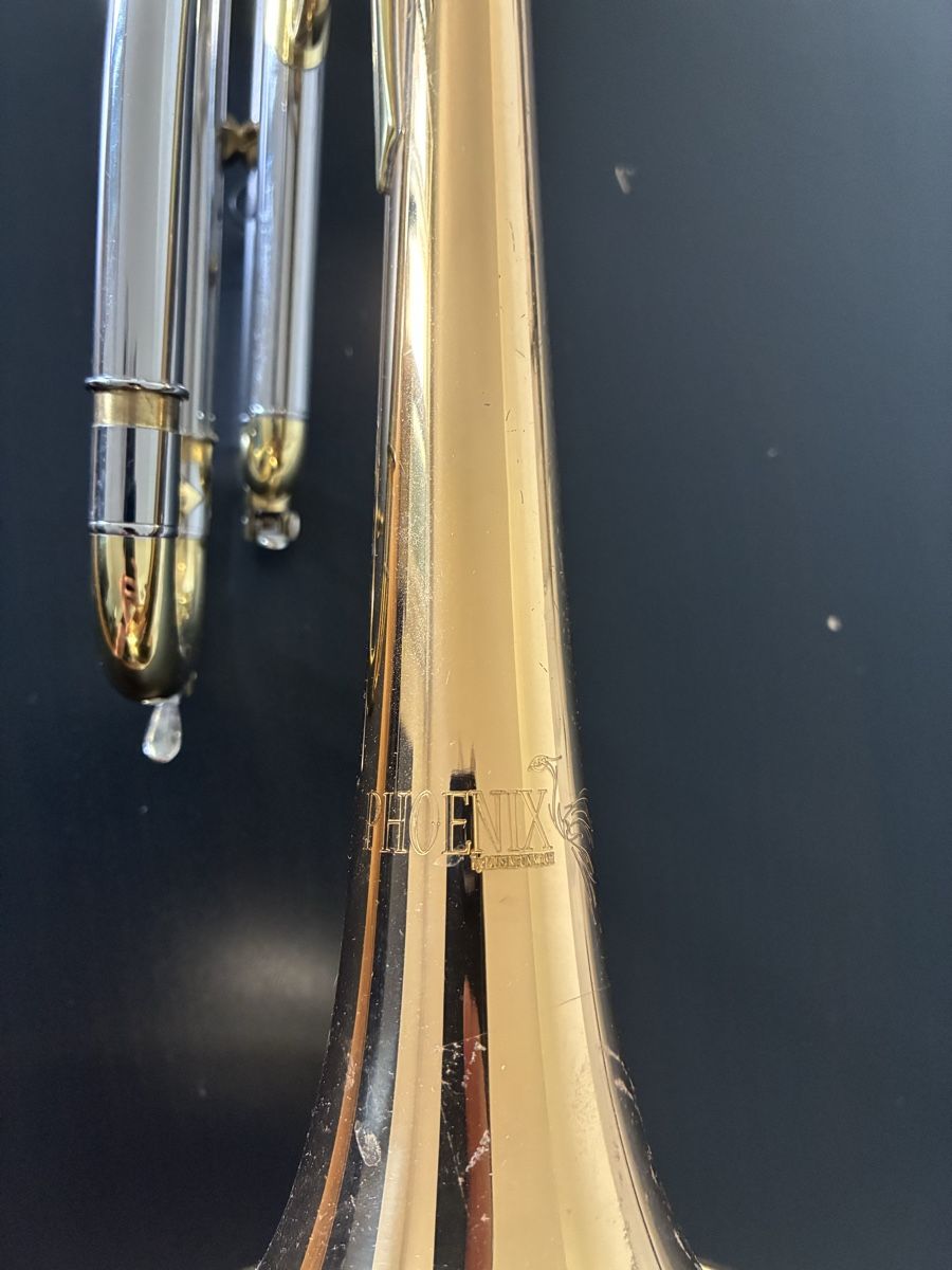 Musikinstrumente: B-Trompete Phoenix UP lackiert Gold - VB – Gebraucht aus Basel von Caramba1947 4