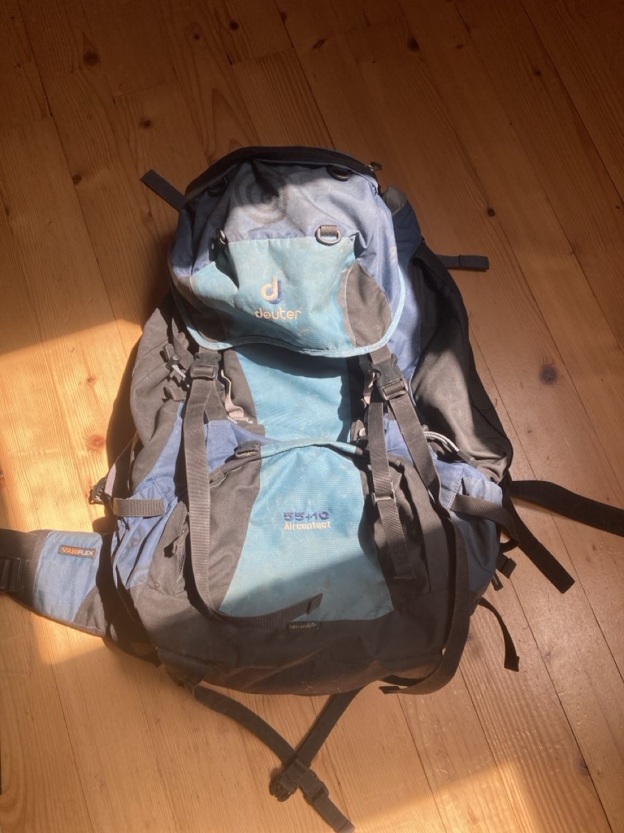 Deuter Zaini: Deuter 55+10 AirContact Rucksack – Usato da Bern venduto da AirTerj