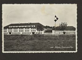 Caserne de la Poya Kaserne Fribourg Feldpost Poste Militaire