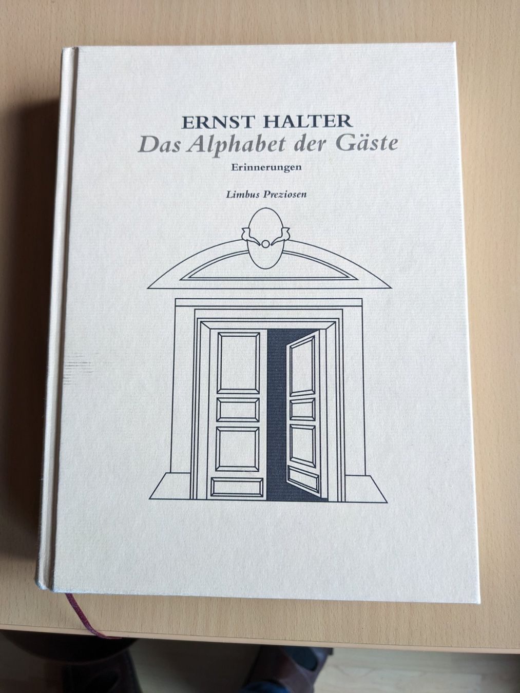 Libri: Ernst Halter: Das Alphabet der Gäste – Usato da Rotkreuz venduto da eulennest