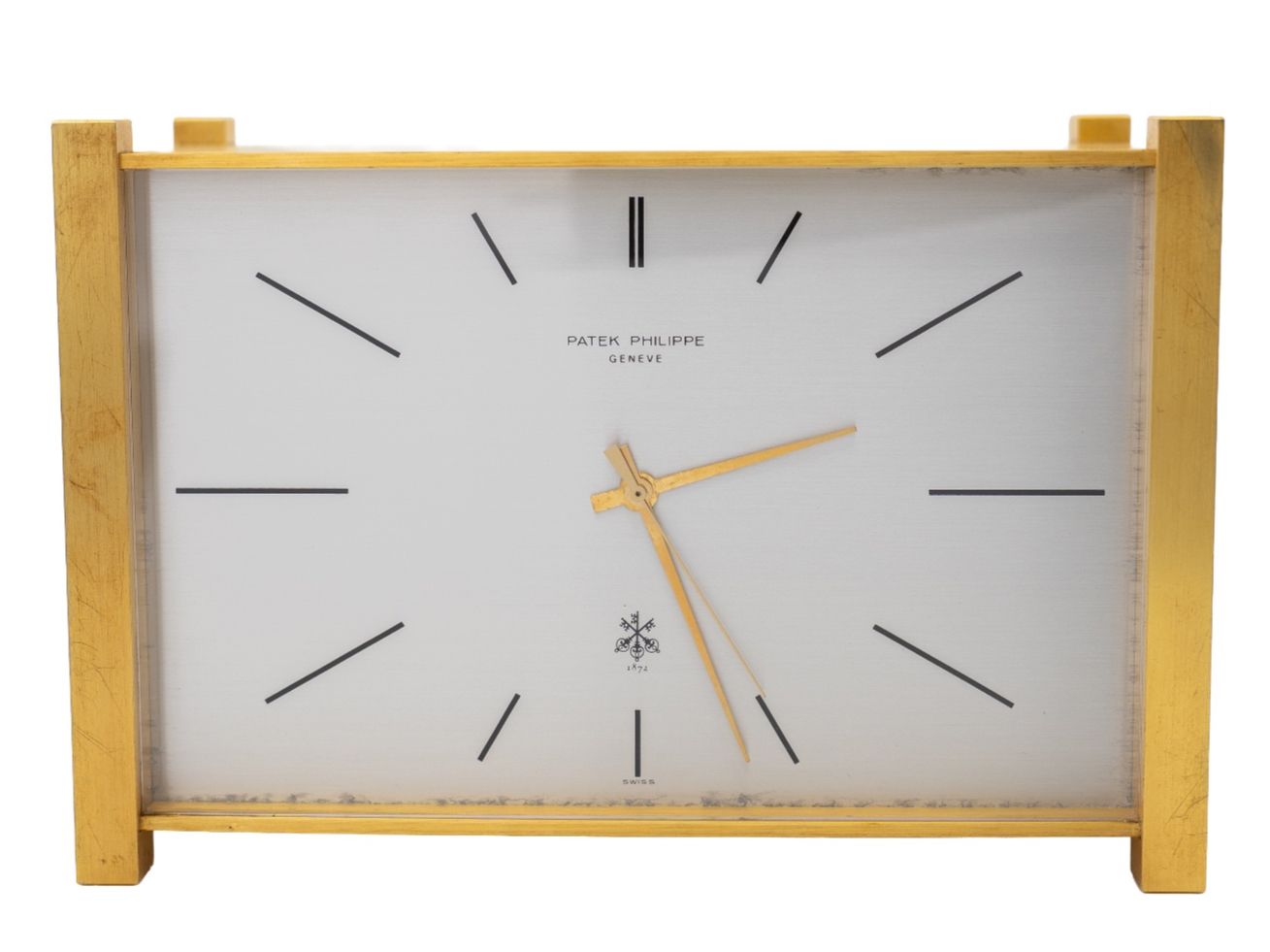 Patek Philippe Orologi da terra & Orologi da parete: Patek Philippe Desk clock Ref.1000N Full serviced Patek 6.26 – Usato da Genève venduto da aspaklariacollection