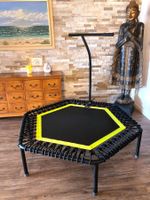 neuwertiges Bellicon Trampolin mit Haltestange - bis 200 kg
