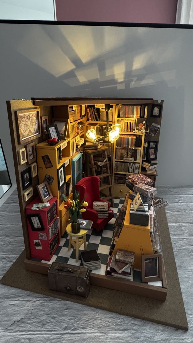 Alle Dekorationen: Booknook - Minihaus: antike Buchhandlung – Gebraucht aus Muttenz von einfach-schoen 1