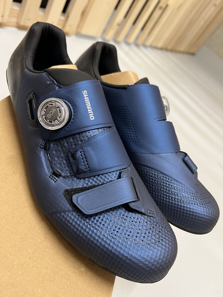 Shimano Scarpe da uomo: Shimano RC5 WIDE Gr. 46 blau NEU – Nuovo e nell'imballaggio originale da Roggwil BE venduto da and_sl26 2