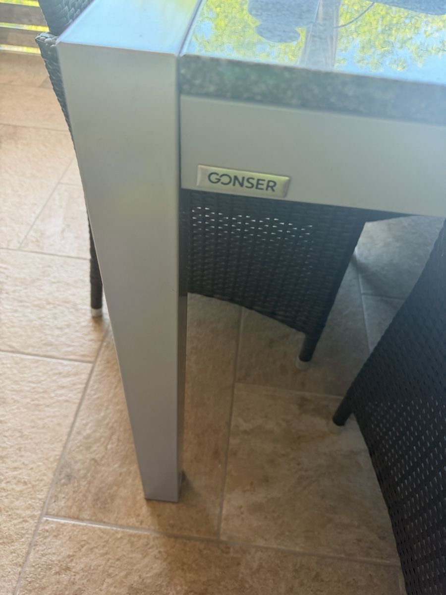 Tables: Gartentisch mit Granitstein – D'occasion à Seengen par sandro.lasen 5
